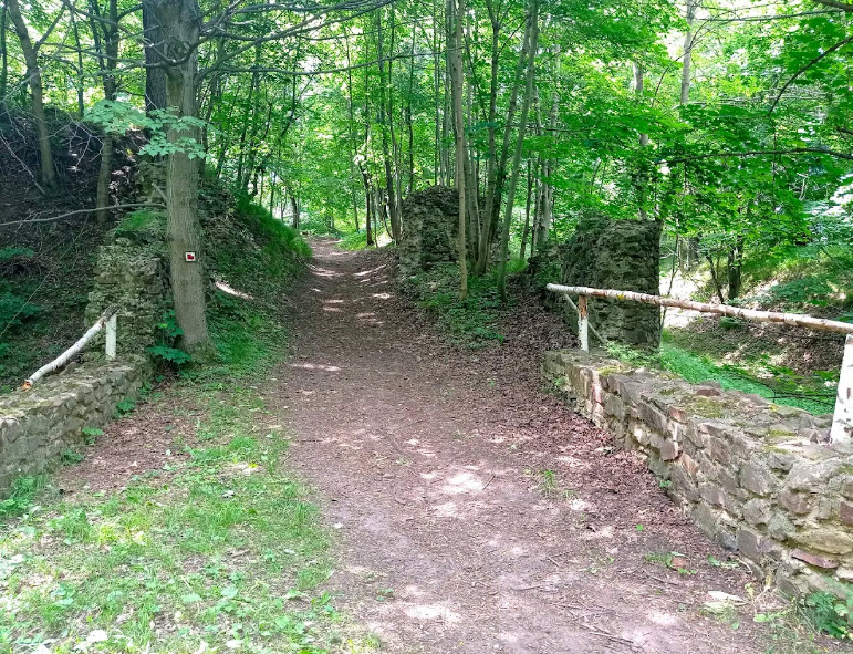 Castle Ruins Fulštejn, Czech Republic (Czechia)